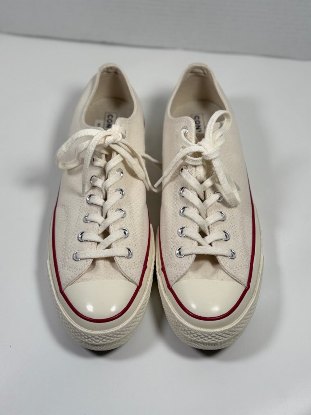 Converse Chuck 70 Low Top Ox Parchment Sneakers Mens 10 Womens 12 - Picture 7 of 7